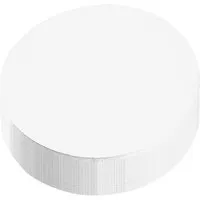 250 Blatt Moderationspapier Kreise 14cm weiß – Produktbild 1 von 1