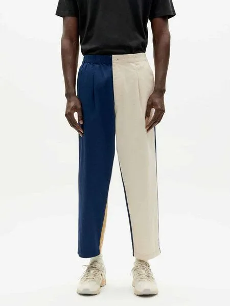 thinking mu thinking mu Herren Hose - Patched Luc Pants - aus Bio-Baumwolle, Tricolor (mehrfarbig), – Produktbild 2 von 4