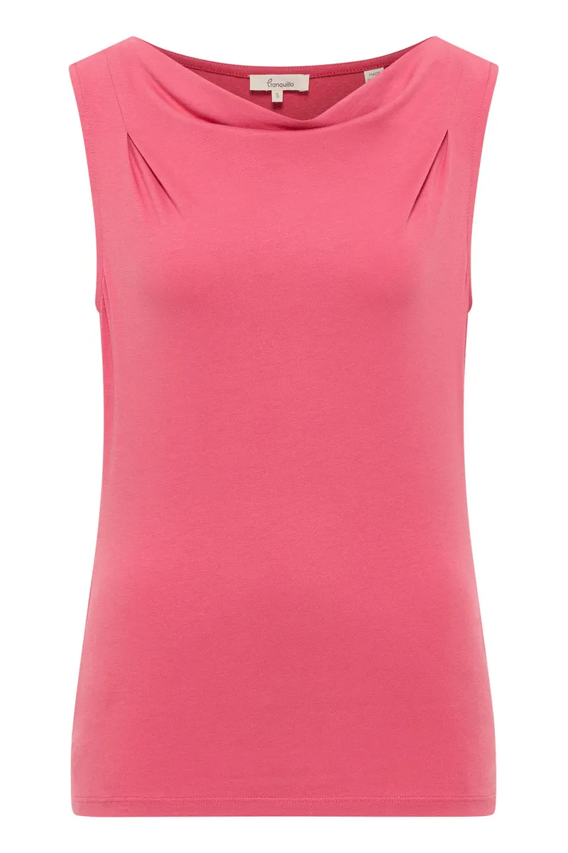 Tranquillo Jerseyshirt Peeggy aus Bio-Baumwolle - holly berry / XL – Produktbild 1 von 2