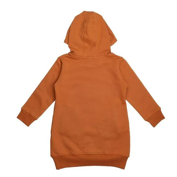 Walkiddy Kleinkinder Langarmkleid Bio, Walkiddy Braun, 95% Baumwolle, nachhaltig, GOTS-zertifiziert, umweltfreundlich, komfortabel, elastisch, allergikerfreundlich – Produktbild 2 von 2