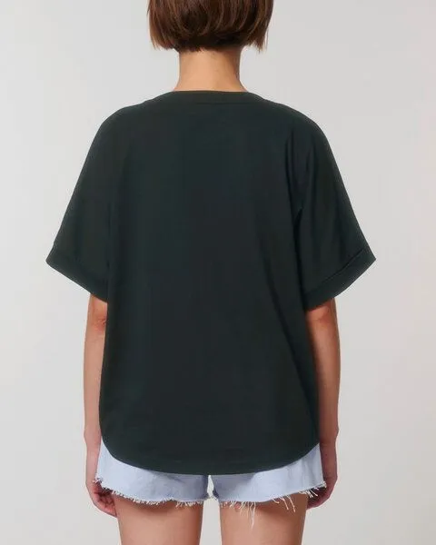 Human Family Human Family Oversize Damen T-Shirt "Skip", Schwarz, – Produktbild 3 von 3