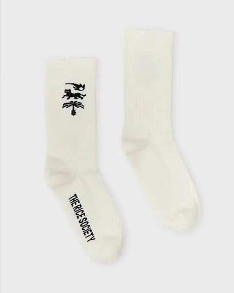 RICE RICE Socken AVY, Ecru/black, – Produktbild 4 von 4