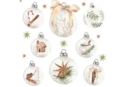 ti-flair Papierserviette, Servietten Papier 33x33cm 3-lagig mit Weihnachtskugeln Motiv 20 Stk. – Produktbild 1 von 1