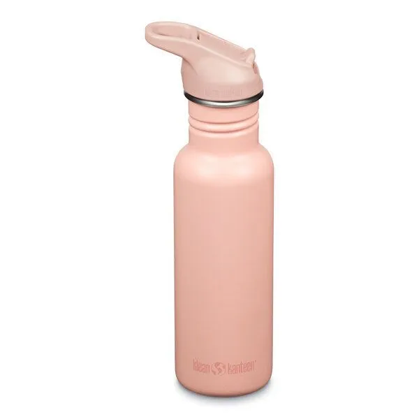 Klean Kanteen Klean Kanteen Edelstahl Trinkflasche Classic 532ml Flip Sport Cap, Grey, – Produktbild 1 von 1