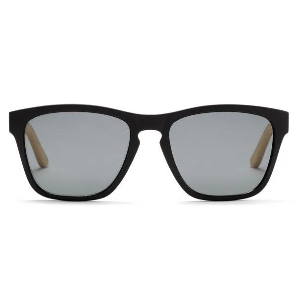 TAKE A SHOT TAKE A SHOT Sonnenbrille The Shadow Bambus, Schwarz, – Produktbild 1 von 4