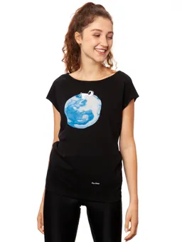 FellHerz Moon Girl Cap Sleeve black - XL – Produktbild 1 von 1