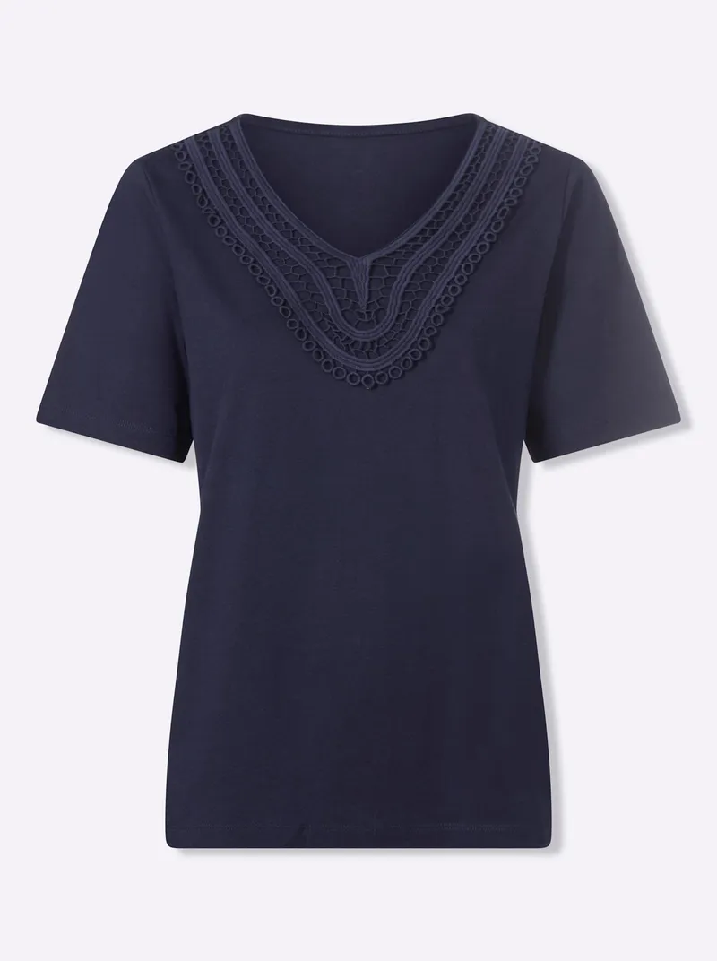 Witt Kurzarmshirt marine, Marine, – Produktbild 1 von 2