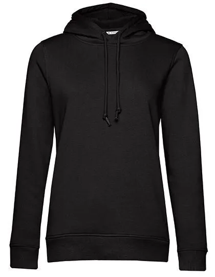 B&C Collection B&C Collection Damen Hoodie Sweatshirt Kapuzenpullover, Black pure, – Produktbild 2 von 3