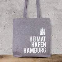 Bow & Hummingbird Bow & Hummingbird Baumwoll-Beutel Heimathafen Hamburg – Produktbild 1 von 1