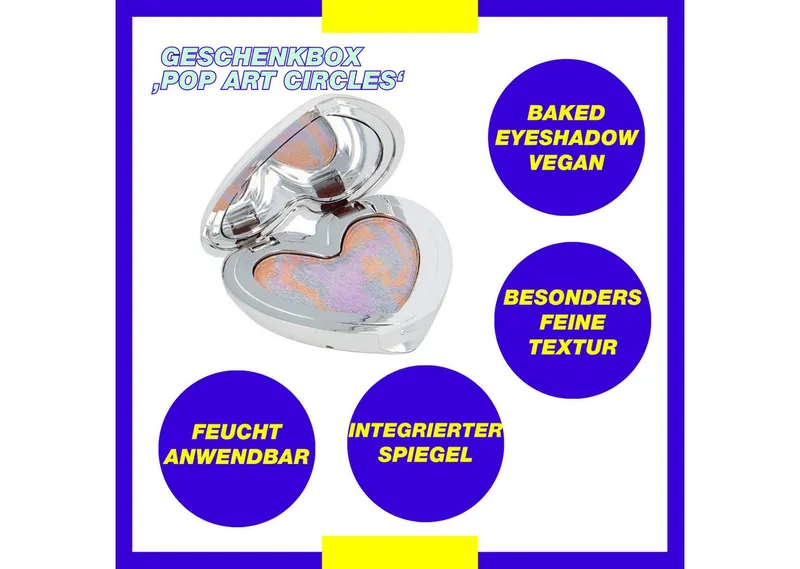 ZMILE COSMETICS Schmink-Set Pop Art Circles - vegane Kosmetik, 3-tlg. – Produktbild 3 von 4