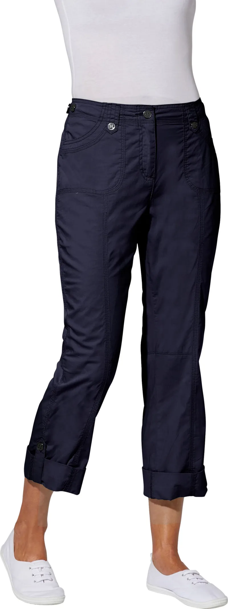Witt Baumwollhose, Marine, – Produktbild 3 von 3