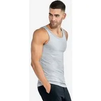 Bread Boxers Bread & Boxers 2-Pack Tanktops aus Bio-Baumwolle, Grau (grey melange), – Produktbild 1 von 1