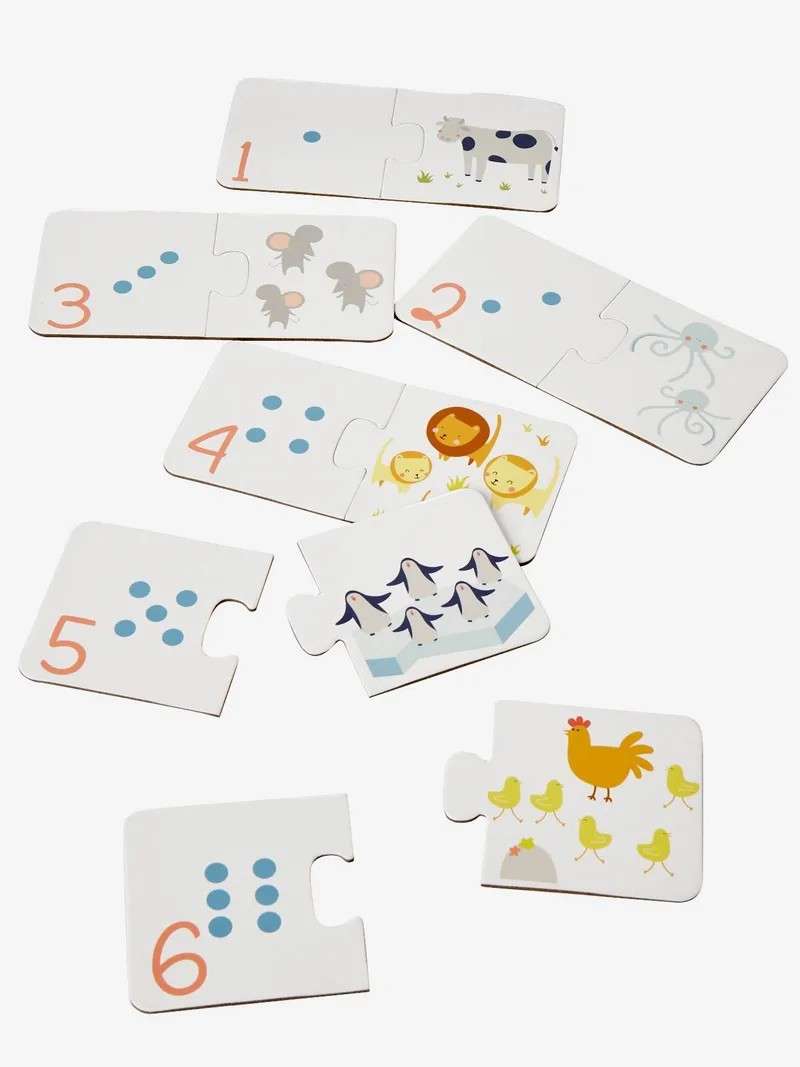 Vertbaudet 7 Gesellschaftsspiele für Kinder, Mehrfarbig, – Produktbild 4 von 4
