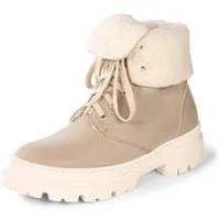 Fairticken Fairticken Stiefel Vegan BRAGA gefüttert mit "NoBuck"-Obermaterial (Microfaser), Beige, – Produktbild 1 von 1