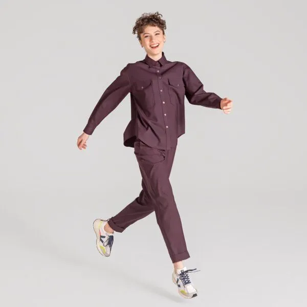 trueStory trueStory Hose - ARIL, Aubergine (lila), – Produktbild 3 von 4