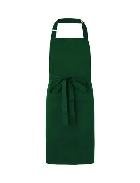 Neutral Neutral Damen / Herren Cafe Bistro Latzschürze Kellnerschürze, Bottle green, – Produktbild 2 von 5