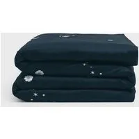 Yumeko Yumeko Kinderbettwäsche Baumwollsatin Blueberry Starry Flower – Produktbild 1 von 1