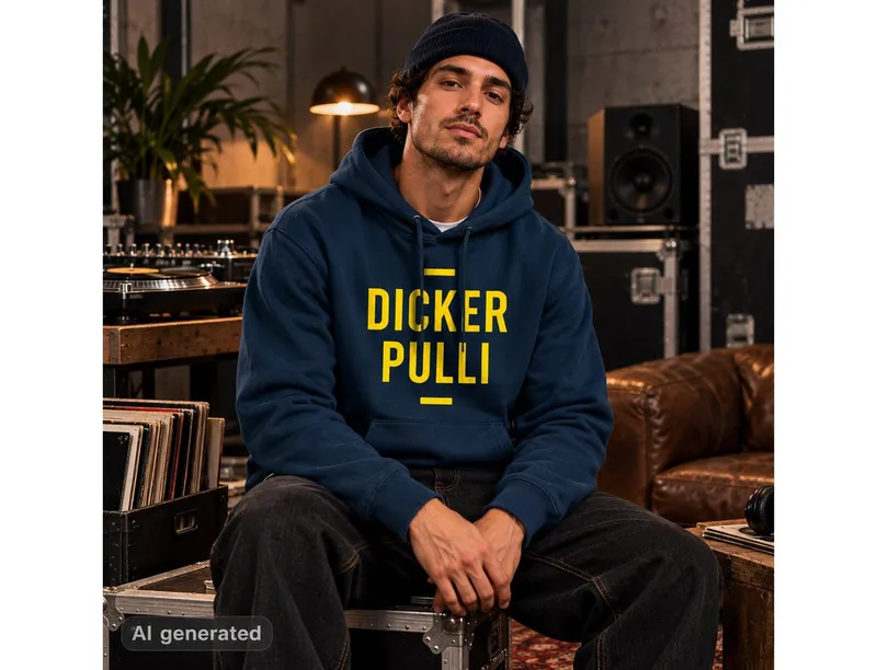 DIE FANTASTISCHEN VIER Hoodie Kapuzenpullover Dicker Pulli Peacock Blue Unisex S XXL – Produktbild 3 von 4