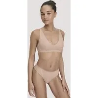 hessnatur hessnatur Brazil Regular Cut COTTON FEEL LACE aus Bio-Baumwolle, Puder, – Produktbild 2 von 6