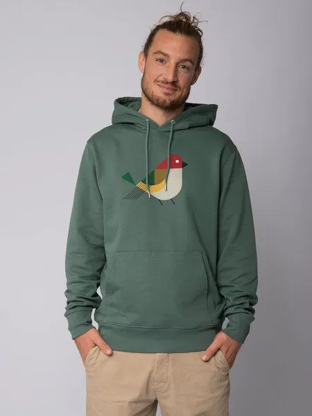 watapparel watapparel Hoodie Unisex Vogel, Green bay, – Produktbild 1 von 4