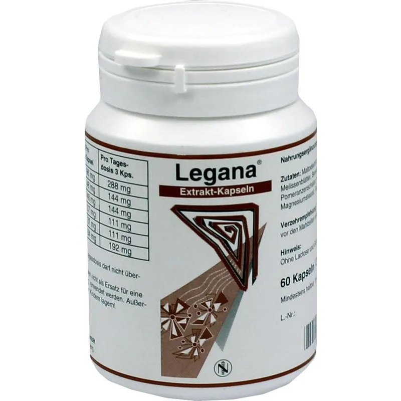 Nestmann Pharma LEGANA Extrakt-Kapseln 60 St Kapseln – Produktbild 1 von 1