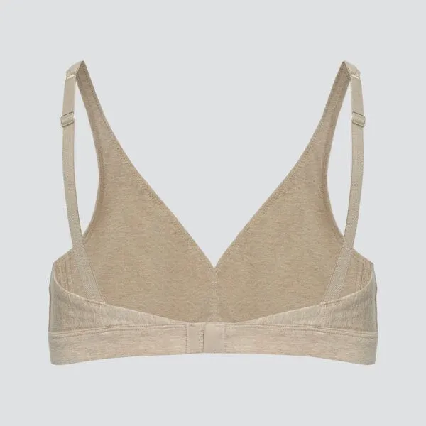 comazo|earth comazo|earth Fairtrade Triangel-BH | GOTS zertifiziert, Beige-melange, – Produktbild 4 von 4