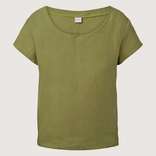 Frija Omina Frija Omina Hanf-Shirt Coube, Schilf (grün), – Produktbild 1 von 3