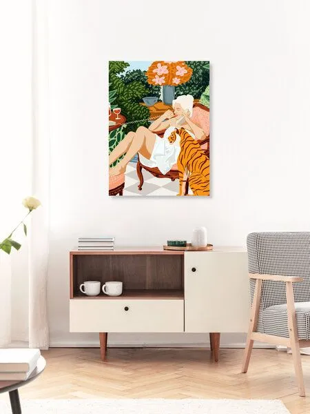 Photocircle Photocircle Poster / Leinwandbild - Gossip – Produktbild 3 von 4