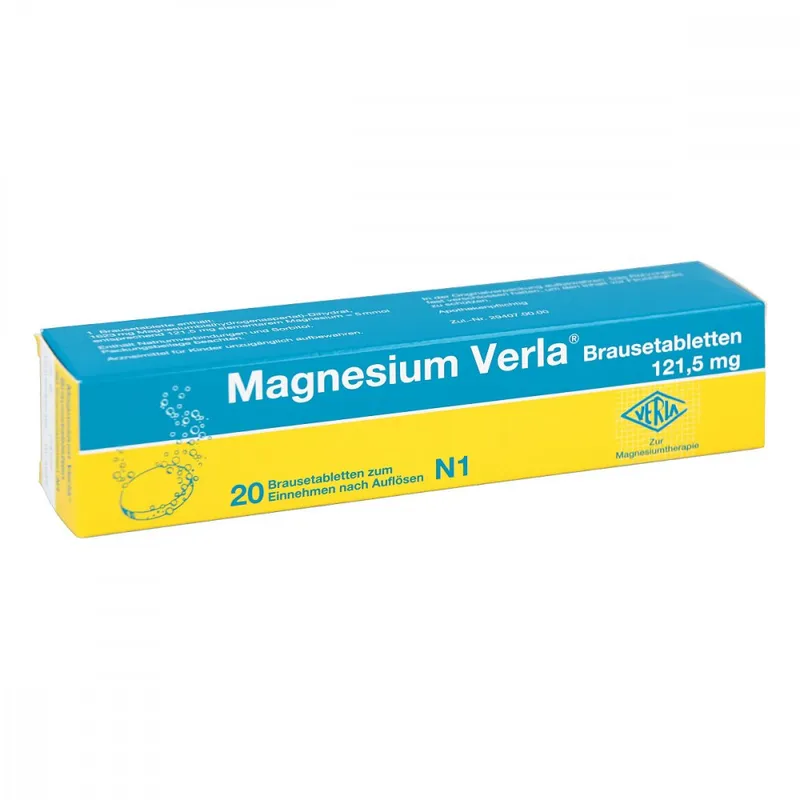 Magnesium-Verla Magnesium-Verla Brausetabletten – Produktbild 2 von 3