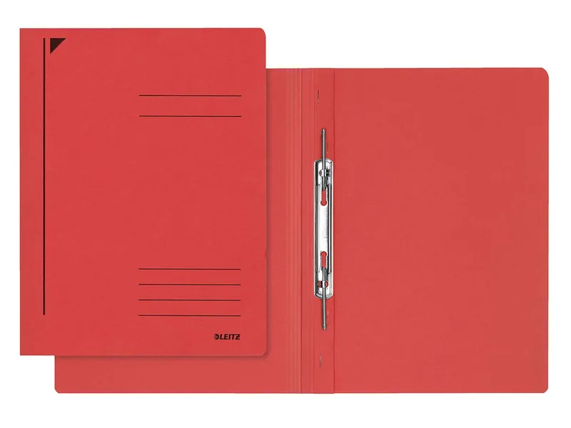 Leitz Leitz Spiralhefter DIN A4, Karton 430 g/m², rot – Produktbild 2 von 3