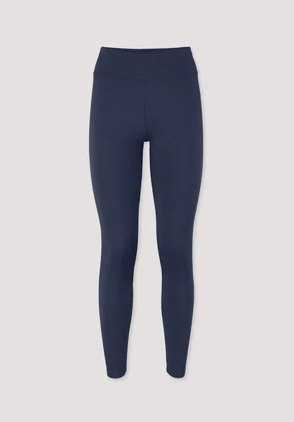 hessnatur hessnatur Leggings Medium Cut ACTIVE LIGHT aus Bio-Baumwolle, Mitternachtsblau, – Produktbild 8 von 8
