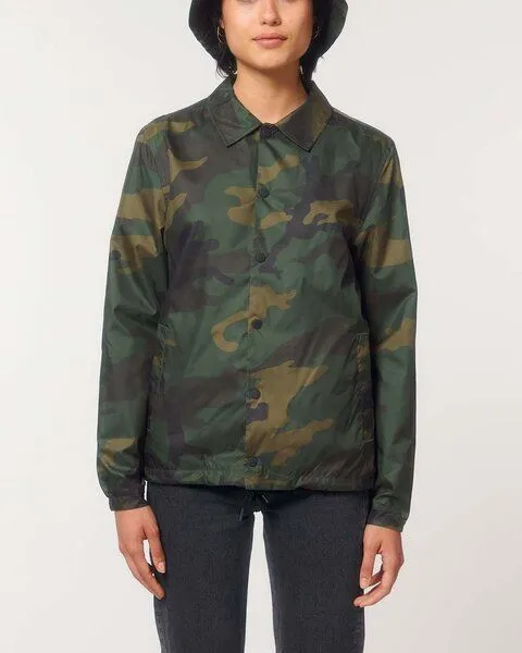 YTWOO YTWOO Unisex Jacke mit All-Over-Print Camouflage aus recyceltem PET, Camouflage, – Produktbild 4 von 4