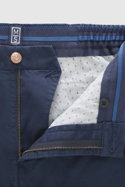 M 5 BY MEYER M 5 BY MEYER Chino mit Stretchbund, Blau (marine), – Produktbild 7 von 7