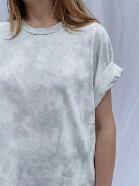 noemvri fashion label noemvri fashion label Batikkleid, Grau, – Produktbild 2 von 3