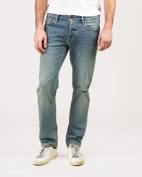 Kuyichi Kuyichi Straight Jeans NICK (Carribean Glow) – Produktbild 1 von 4