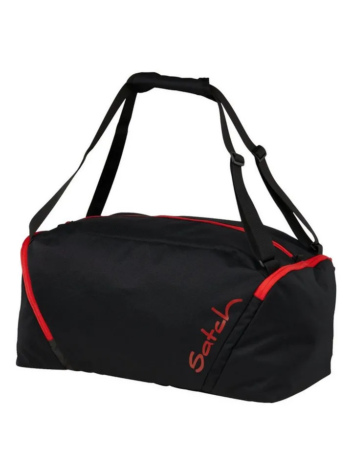 Satch Satch Sporttasche Sporttasche (1-tlg), praktisches Nass bzw. Schuhfach, Schwarz, – Produktbild 4 von 7