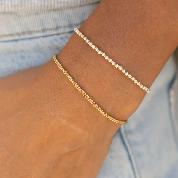 juni juni Perlenarmband Sandstrand – Produktbild 3 von 4