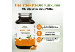 Cellavent Healthcare Cellavent Healthcare Bio Kurkuma Kapseln ohne Pfeffer – Acurmin Phytholistic 1 Monat – Produktbild 1 von 1
