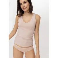 hessnatur hessnatur Tanktop V-Neck aus Bio-Baumwolle und Tencel Modal, Puder, – Produktbild 1 von 1