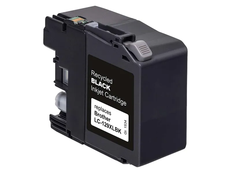 Memo memo Tintenpatrone ersetzt Brother LC-129XLBK schwarz – Produktbild 1 von 1