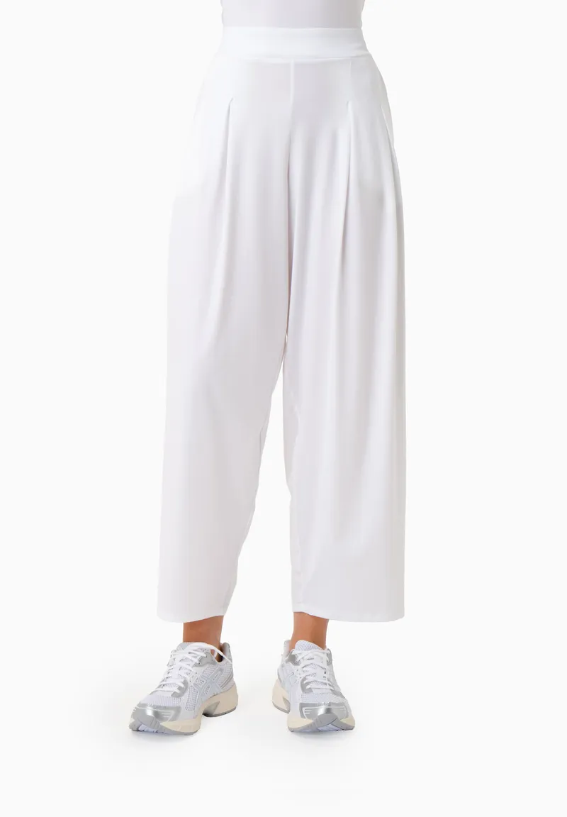ORGANICATION ORGANICATION Damen vegan Hose Peeny Weiß, Weiß, – Produktbild 1 von 1