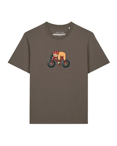 watapparel watapparel T-Shirt Unisex Sloth, Mocha, – Produktbild 1 von 2