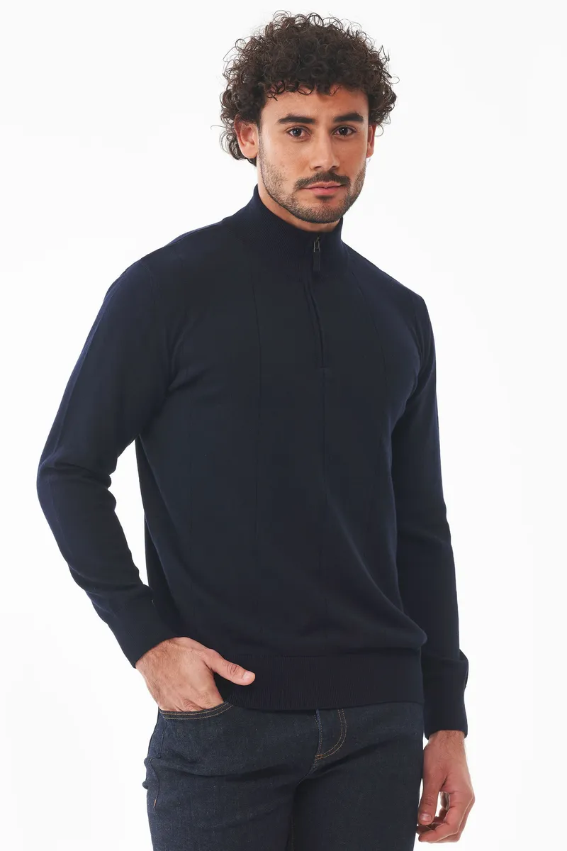 ORGANICATION ORGANICATION Herren vegan Pullover Dunkel Marineblau, Extra dunkelblau, – Produktbild 2 von 2