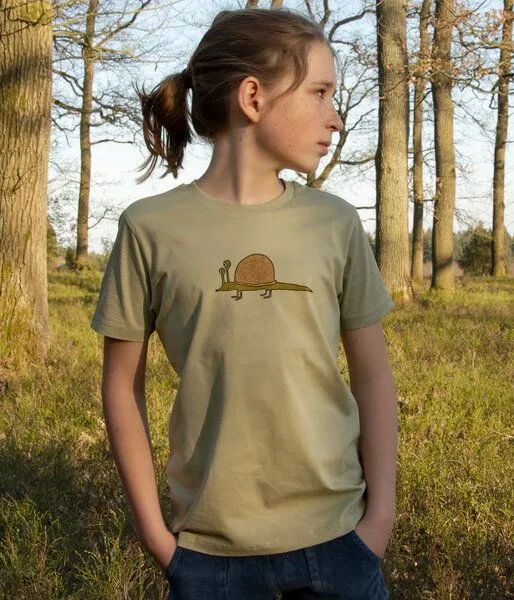 Cmig Cmig Kinder T-shirt Schnigel, Sage (grün), – Produktbild 1 von 4