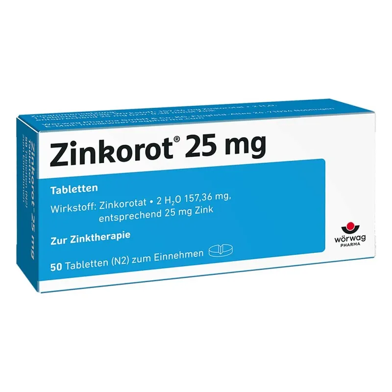 Zinkorot Zinkorot 25 Mg Zink Tabletten – Produktbild 2 von 3