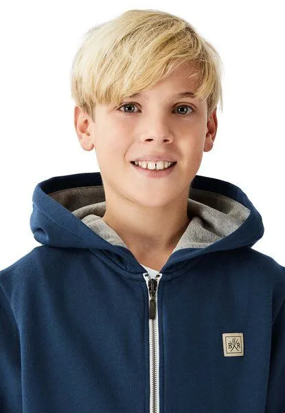 Band of Rascals Band of Rascals Basic Zip Hooded, Blue, – Produktbild 3 von 4
