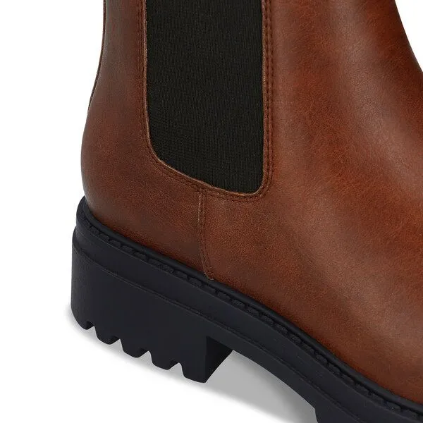 Nae Vegan Shoes Nae Vegan Shoes NAE | Evie Veganer Chelsea-Boot, Braun, – Produktbild 3 von 4