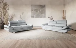 COTTA 2-Sitzer Enterprise Big-Sofa mit Kopfteil- und Armteilverstellung, B: 218 cm, Modernes Einzelsofa – Produktbild 1 von 1