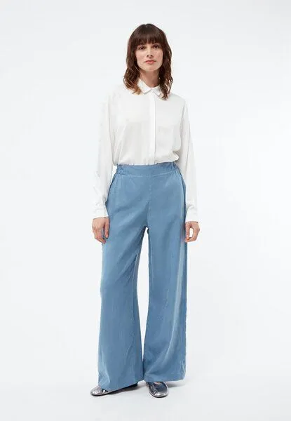 Givn Berlin Givn Berlin Hose GBMARLA relaxed aus TENCEL mit Peach-Effekt, Cloudy blue, – Produktbild 1 von 4