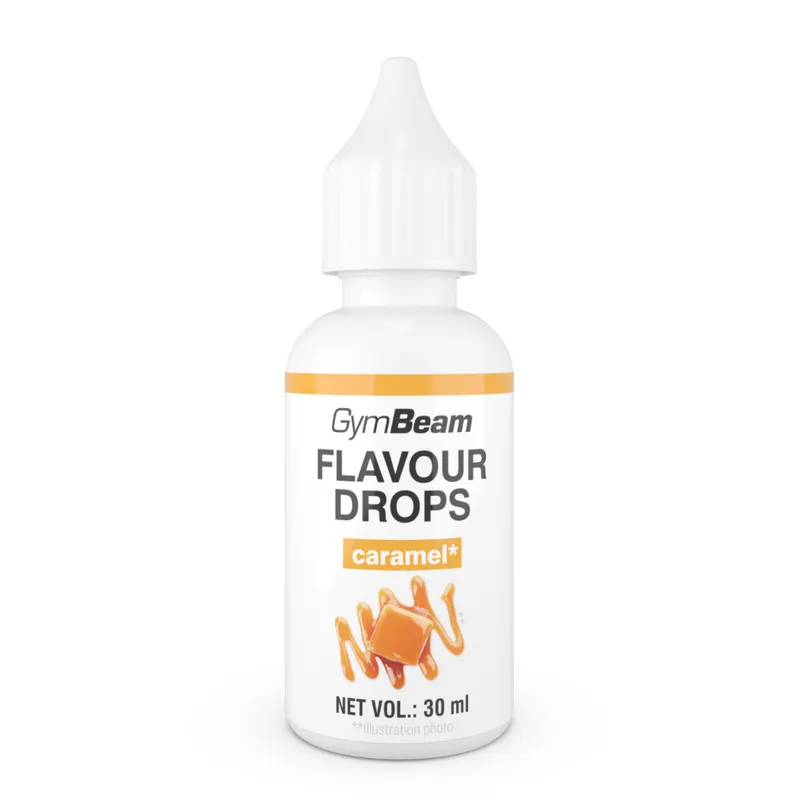 GymBeam Food GymBeam Flavour Drops 30 ml Karamell – Produktbild 1 von 1